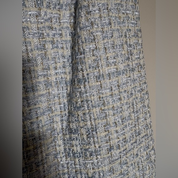 NWT- Powdered Blue Tweed Mini Skirt SELF PORTRAIT - Picture 9 of 14